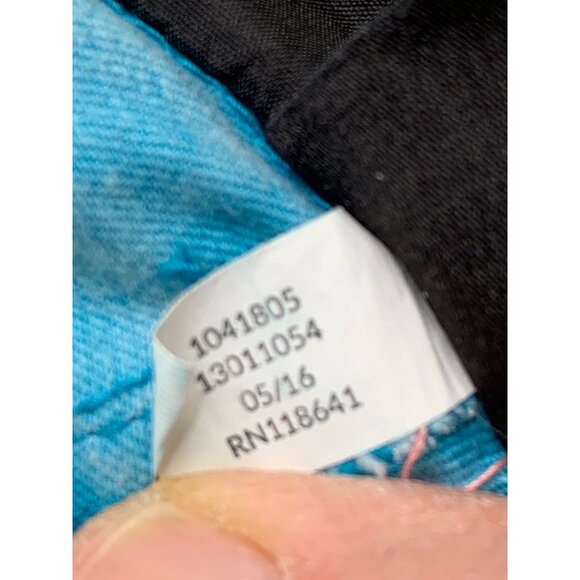 Lane Bryant Plus Size 22 Sky Blue Stretch Capri Jeans Stretch Comfort 9082 - Picture 8 of 9